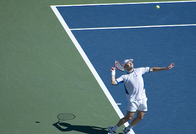 tennis serve featured